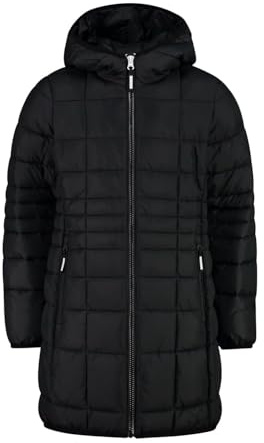 CMP Kinder Kapuzenjacke Steppmantel Winterjacke Mädchen dunkelgrau pink grau
