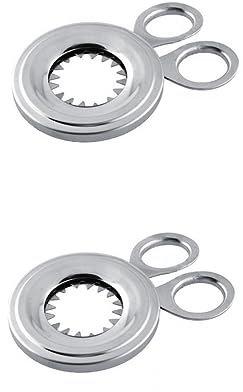 Garneck 2pcs Egg Separator Scissor Stainless Steel Egg Topper Clipper Cook Tool Pickling Cutting Tool Kitchen Gadgets