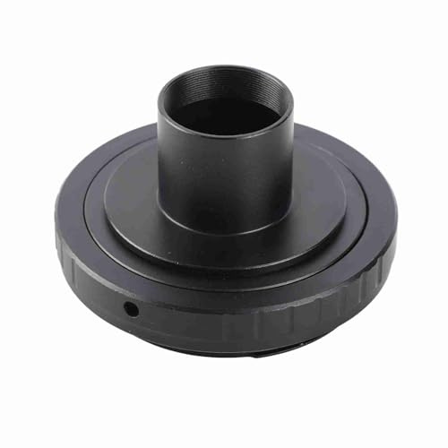 Teleskop-Okular-Adapter, Teleskop-Objektiv-Adapter, Metall-Teleskop-Okular-Objektiv-Adapterring, 0,965 Zoll T-Halterung für die Montage von Spiegelreflexkameras