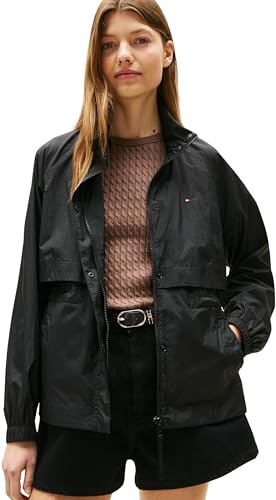 Tommy Hilfiger Cortavientos Mujer Nylon Packable con cremallera