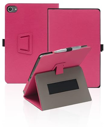 Protective Case For Byxsb Tablet 10.1 inch Android C10– Shockproof Cover With Hand Strap Magnet and two folding methods,Slim and Durable Case,WaterProof,Anti-Scratch,Rose