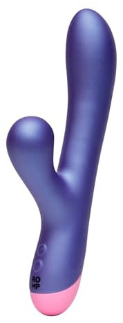 ROMP Pulse Vibratore Rabbit con Suzione Clitoridea | Sex Toy avec Tecnologia Pleasure Air | Vibratore per il Punto G e Clitoride | Ricaricabile e Impermeabile | Giocattolo Sessuale Adulti per Donna