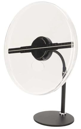 30 cm 3D hologramfläkt, 176 graders visuell vinkel holografisk projektor 256 LED-pärlor Reklamskärm for företagsbutiksskyltar High Definition