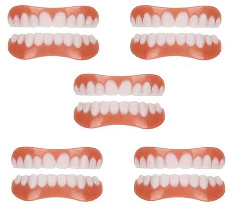 Generico Faccette Dentali Professionali Protesi Dentale Faccette Dentali Universali Superiore E Inferiore per Uomini E Donne di Denti Cattivi Denti Imperfetti