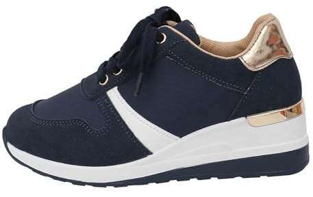 Generisch Zapatillas deportivas para mujer para diabéticos, ligeras, transpirables, ortopédicas, para caminar, zapatos anchos y cómodos, para exteriores, para correr, amortiguar los golpes, pies