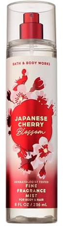 Bath and Body Works Japanese Cherry Blossom For Women 8 oz Fine Fragrance Mist