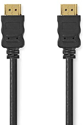 Valueline CABLE-557/1.5 Cavo HDMI Alta Velocità, Nero