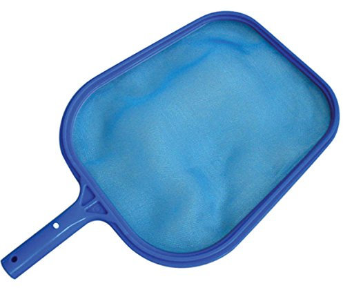 KOKIDO K026CB12 - Recogehojas de Superficie para Piscina Classic con Red y Sistema de Anclaje Ez-Clip para Pértiga Estándar Polietileno Resistente Color Azul