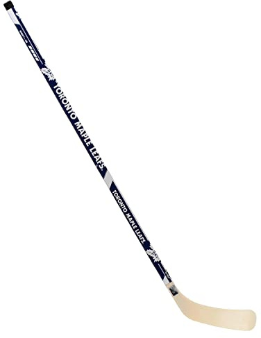 Franklin Sports NHL Toronto Maple Leafs Team 48-Inch Vinyl Hockey Stick (Right), Junior, Blue