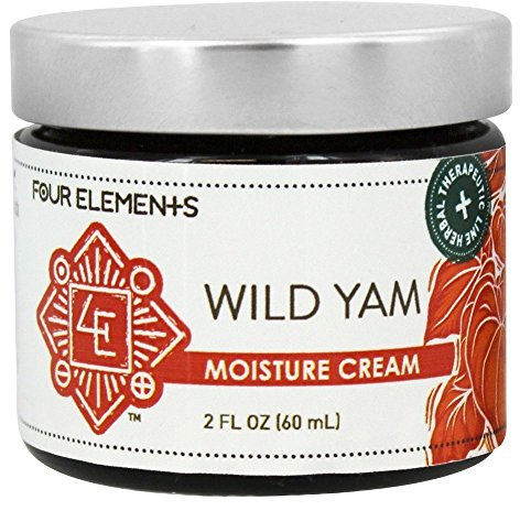 Four Elements 4E Wild Yam Balancing Cream, 2 OZ - 1st Place Winner at the 2023 International Herb Symposium for Creams and Salves! Proudly Farmed, Crafted and Packaged in WI, USA.