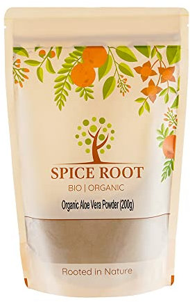Organic Aloe Vera Powder 200g - Premium Quality, Certified Organic