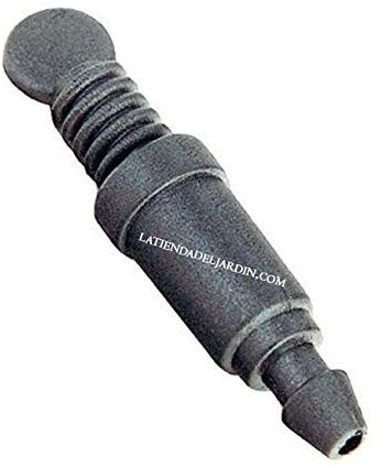 Suinga Pack 500 x GOTERO REGULABLE AJUSTABLE de 0 a 6 l/h. Uso en tuberia de goteo 16mm y microtubo. Aplicaciones: agricultura, jardines, arbustos, arboles y macetas
