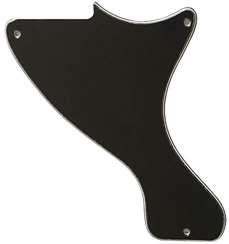 Passend für LP Jr. Les Paul Junior Style Gitarren-Pickguard (3-lagig, schwarz)