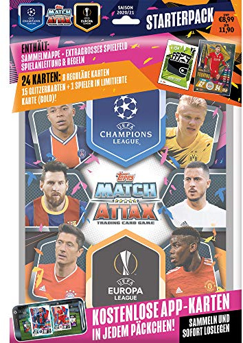Champions League 2020/21 - Trading Cards Sammel Karten- 1 Starter