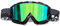 KINGBIKE Motocross Brille Mtb Brille Dirt Bike ATV Crossbrille goggle Sicherheit Tactical Riding Motorradbrillen für Herren Damen Jugend Fit ÜBer Brille (schwarz grün, Erwachsene)
