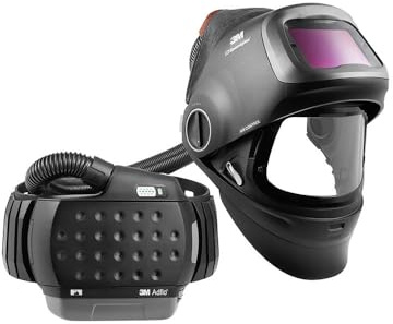 3M Gebläse-Atemschutzmaske Adflo Powered Air Purifying Respirator System with Speedglas G5-01 Welding Helmet,