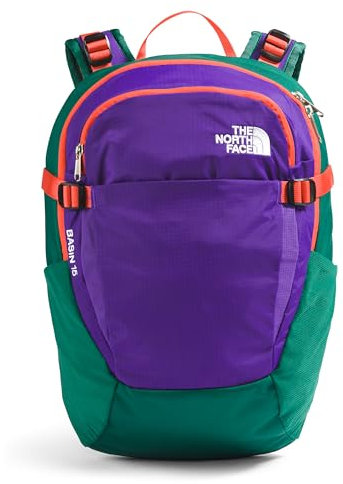 THE NORTH FACE Basin Wanderrucksäcke Tnf Purple/Tnf Green/Radiant Orange Einheitsgröße