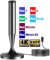 Antenna TV Digitale HD 4K/1080p – Potente Ricezione Lungo Raggio, VHF/UHF, DVB-T2, Compatibile Smart TV