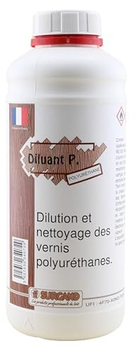 DILUANT P/DILANT POUR VERNIS POLYURETHANE MONOCOMPOSANTS - VERNIS GRAS - VERNIS STELLAC - HUILE DURE - HUILE CIRE. (1 L)