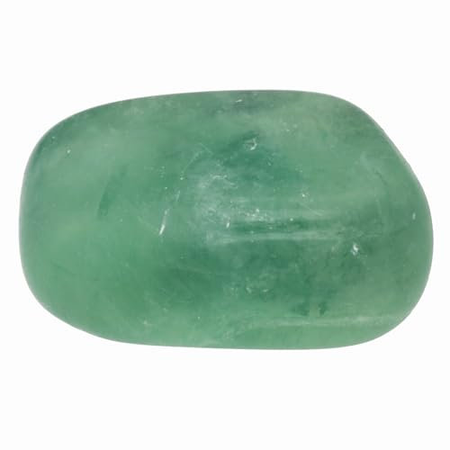Lebensquelle Plus Popular Piedra Tambular | Piedras pulidas | Piedra preciosa de bolsillo (fluorita, verde, M), M, Gema, Fluorita