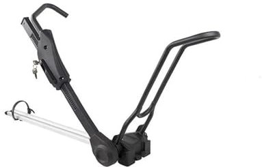SADHADAH Relingträger Universal 50kg Fahrrad Fester Rahmen Mountainbike Aluminium Legierung Rack Halterung Upgrade Mit Zwei Schlösser Fahrrad Für Autos Dachgepäckträger
