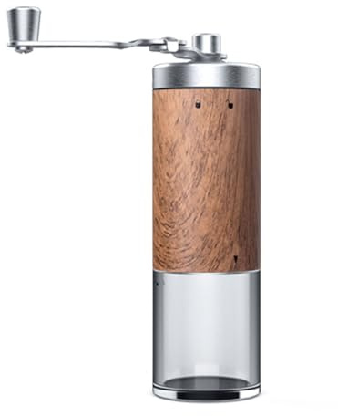 Générique Macinacaffè manuale - macinacaffè a mano macinazione a mano, macinino per grani con manovella a mano | Grinder per sbavature in acciaio inossidabile per gocciolamento,