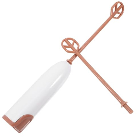 GLEAVI Frullatore Elettrico Immersione Frullatore Portatile per Latte Artificiale e Bevande Strumento per Mescolare Manico Allungato Design Staccabile Facile da Pulire