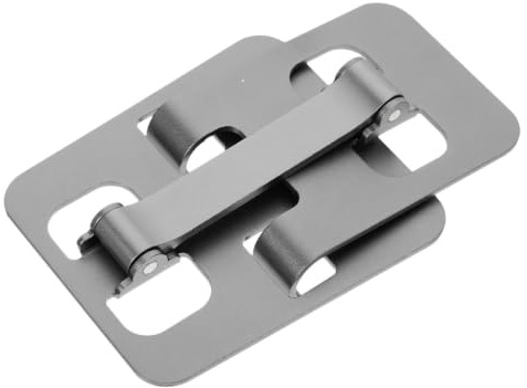 DINHEAROM Support de Téléphone Portable Réglable Pliage Compact en Alliage D'aluminium pour Smartphone, pour Salon et Surfaces Planes