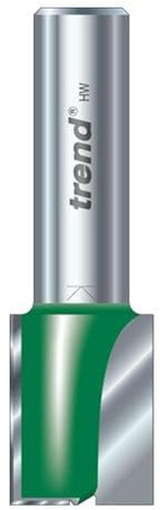 Trend Double Edged Router Bit 14mm Diameter x 25mm Cut, Suitable for Applications Such as Engraving, Grooving, Folding and Flat Chroming, C023BX8MMTC