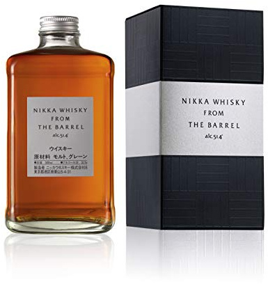 Nikka Whisky Japonés From The Barrel - 3 botellas de 50 cl, Total: 1500 ml