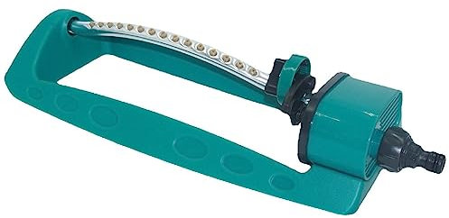 Oscillating Sprinkler,Very Easy To Adjust The Spray Range,Garden Sprayer Sprinklers For Lawns With 15 Nozzles Perfect For Watering Lawns And Gardens