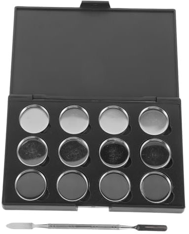 HONMEET Magnetische Lidschattenpalette Leer Lidschattenpaletten-organizer Make-up-paletten Lidschattenbehälter Mit Pfannen Wiederverwendbar Für Reisen Und Diy Make-up