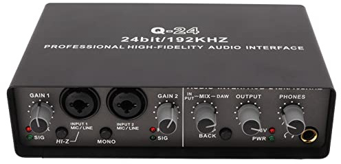 USB-Live-Soundkarte, digitales Mischen, Live-Computeraufzeichnung, externe USB-Soundkarte für Live-Stream für Live-Übertragung, K-Songs, Sprach-Chat