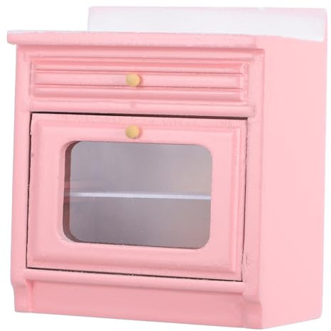 UPKOCH Miniatur Küchenschrank Puppenmöbel Modernes Miniatur-Stove Für Puppenhaus Dekoration Maßstab Design