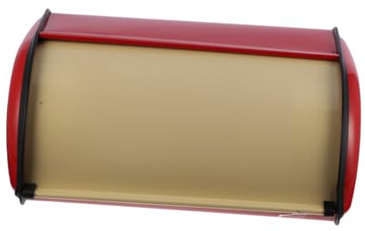 OFFSCH Boîte à Pain Rouge Boîte De Rangement Pour Aliments Anti-humidité Et Pour Cuisine Pâtisserie
