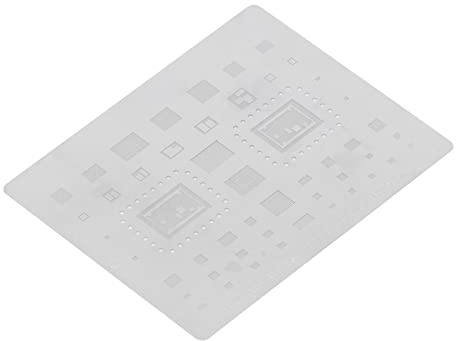 Generic BGA Reballing Stencil Efficiente Dissipazione del Calore Modello per Piantare Stagno per IOS 14 - Acciaio Inossidabile (IP14-A16/A15)