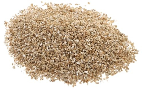 Gadpiparty Vermiculita Fina Expandida con Ph Neutro para Germinación y Crecimiento de Plantas Hongos y Animales Terrarios Medio para Cultivos y Sustratos Agrícolas