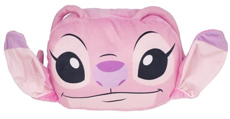 Hello Kitty, Stitch & Angel Cuddle Buddy - Coussin douillet et chauffe-mains / peluche / doudou / coussin