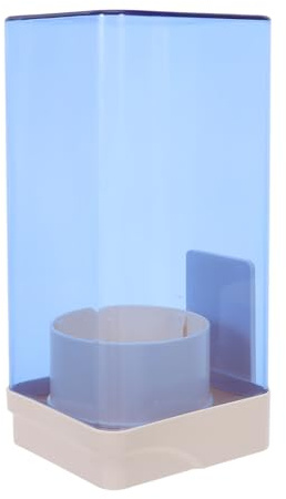 Garneck Dispenser da Parete Portabicchieri di Carta Usa e Getta Coperchio Antipolvere, Porta Bicchieri per Bagno e Cucina, Contenitore per Bicchieri di Plastica Bianco Latte Adatto