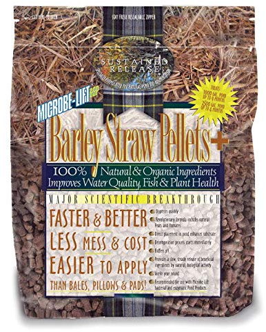 Eco Labs Ecological Laboratories 240021 Microbe-Lift Barley Straw Pellets Plus, 40 lb
