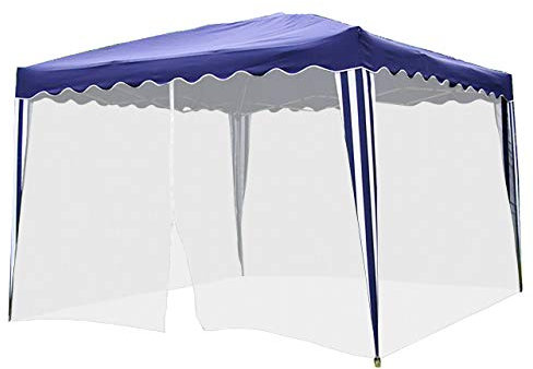 Nexos Fliegengitter 12 m weiß - Moskitonetz für Pavillon Insektenschutz