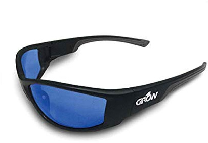 Grow1 UV Eye Protection for Grow Lights, HPS and MH Plant Lights, Safety Glasses for Grow Room, Greenhouse Growing, Indoor Garden, Gruve, Blue
