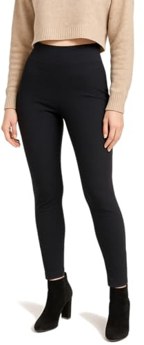 High Waist Damen Hose Stretch Hose Skinny Pants Röhrenhose Stoffhose mit Hochbund - XS bis L - JL271 (M, JL271-Schwarz)