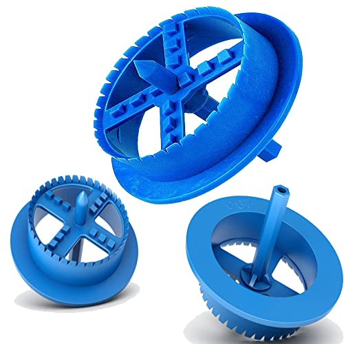 10 Stück Styroporfräser für Dämmstoffdübel WDVS - Zubehör für EPS - Dämmung im Wärmedämmverbundsystem Fassadendämmung Wärmedämmung Styropor Fräse