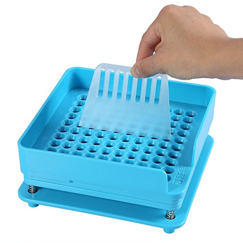 Manual Capsules Filler Machine, 100 Holes Capsule Making Machine Help Make Your Own Capsules Vegetarian or Gelatin, Capsule Powder Filler #0#1 Optional(0#)