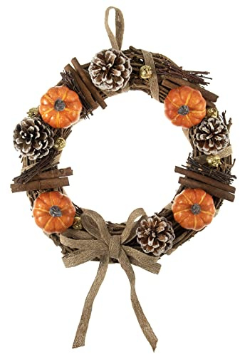 Trimits Make Your Own Wreath Kit, Autumn Natural, 30cm, BW30AUT