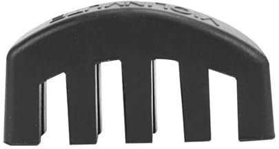 1pc Violine Schulterstütze Kunststoff Gepolstert Einstellbar Für 1/2 4/4 1/8 1/4 Schwarz Geige Violine Teile (Color : Violin Silencer)