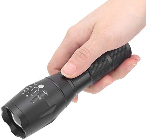 Torcia Elettrica, Torcia a Infrarossi LED da 5W Evidenzia 850NM Visione Notturna Messa a Fuoco a Infrarossi Torcia di Riempimento Torcia Portatile Impermeabile Per Campeggio, Ciclismo, Escursionismo
