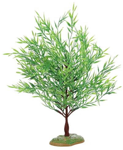 Yardenfun Miniature Willow Tree Model for Landscape Adorn Garden Decor Gardening Ornaments for Tree Modeling Decor and Outdoor Scene Setup