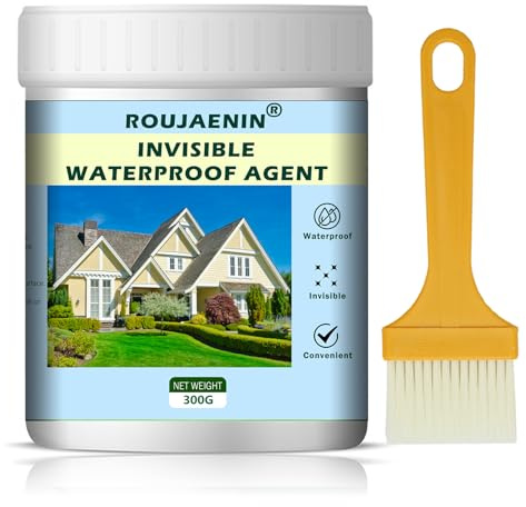 Invisible Clear Waterproof Sealant, Anti-Leak Grout Repair Adhesive Glue | Strong Leak Repair Coating, Ideal Waterproof Sealer For Bathroom, Kitchen, Sink,Patio, Roof, Indoor And Outdoor Use